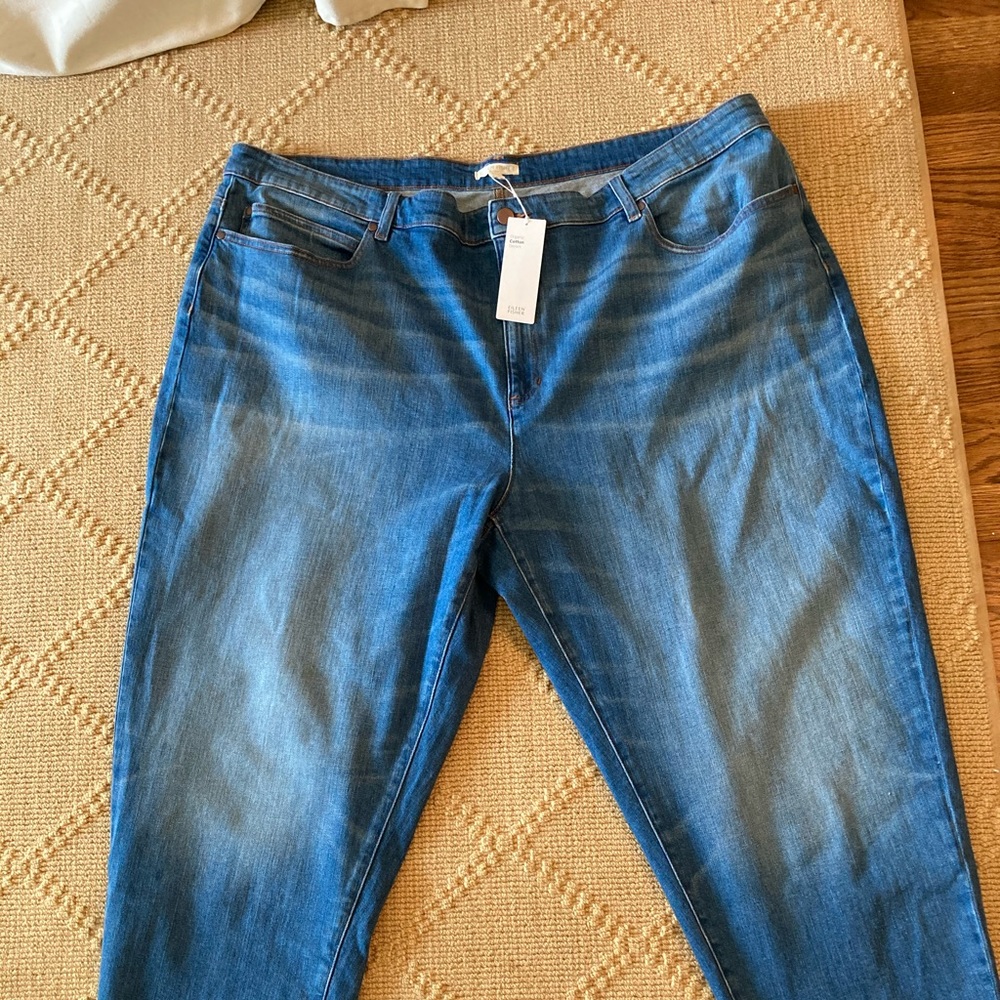 Eileen Fisher Ankle Jean NWT 24W